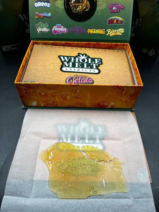 Whole Melt Banana Gelato Live Resin Shatter